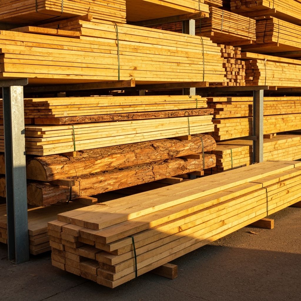 Quality timber and wood materials